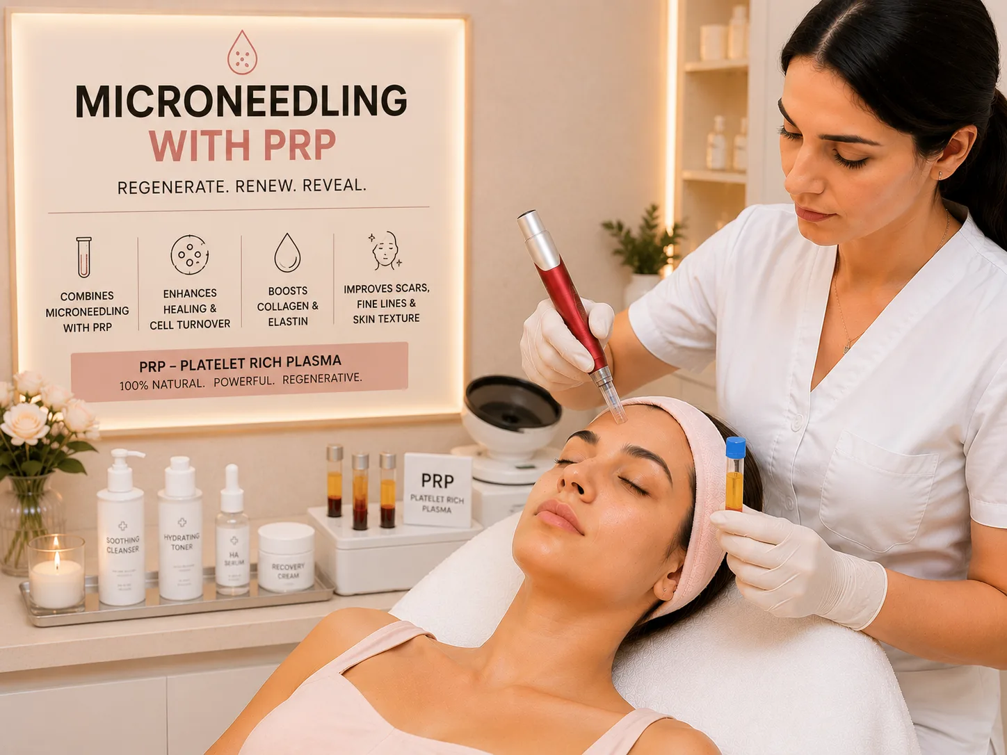 Microneedling with PRP