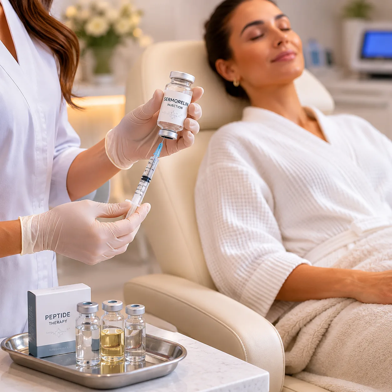 Peptide therapy consultation