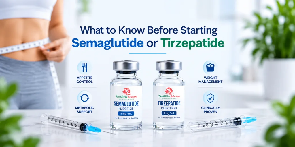 GLP-1 Weight Loss in The Woodlands & Spring, TX: What to Know Before Starting Semaglutide or Tirzepatide